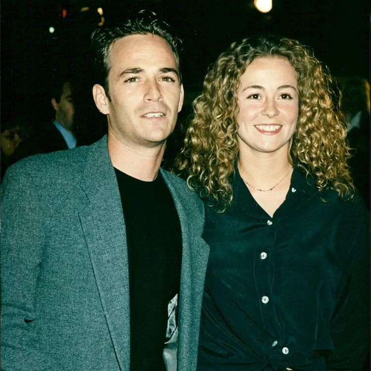 Luke Perry and Rachel Sharp