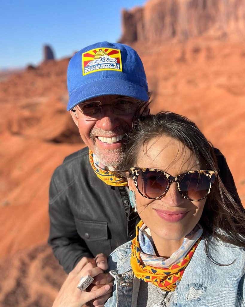 Morgan Petty and Kyle Petty
